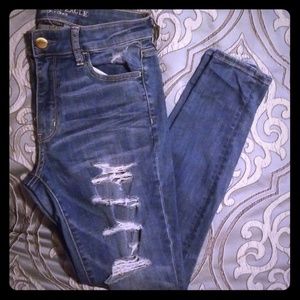 Destroyed Hirise Jeggings